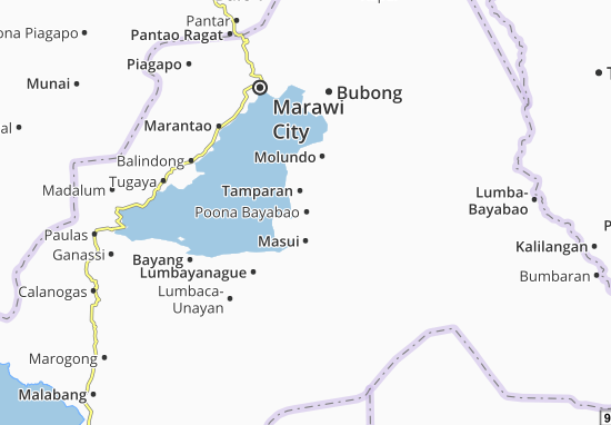Mapa Poona Bayabao