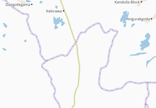 Karte Stadtplan Dambulla