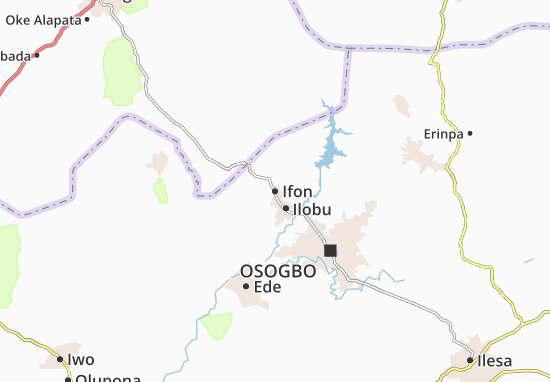 Karte Stadtplan Ifon