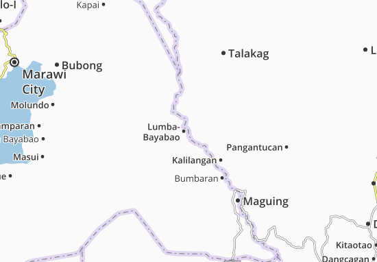 Karte Stadtplan Lumba-Bayabao