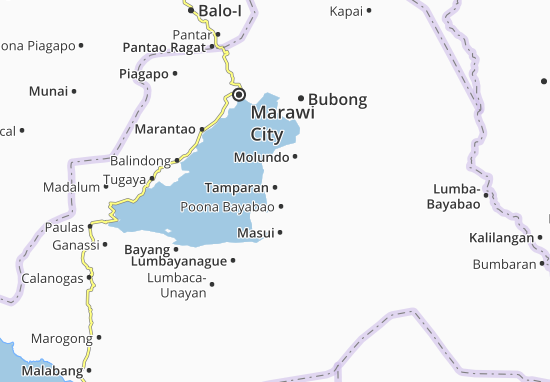 Tamparan Map