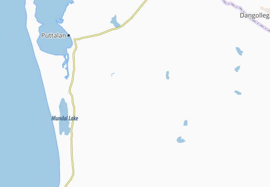 Anamaduwa Map