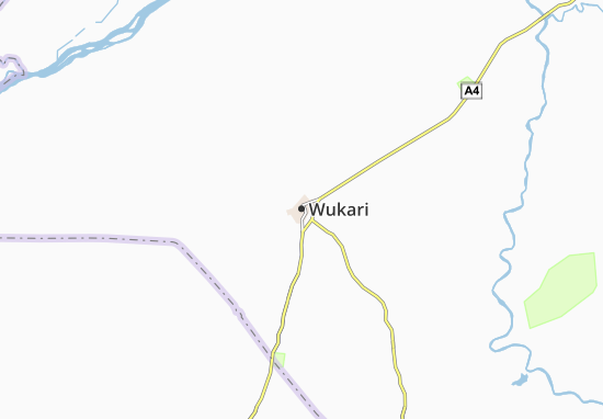 Wukari Map