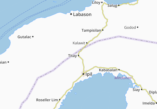 Kaart Plattegrond Titay