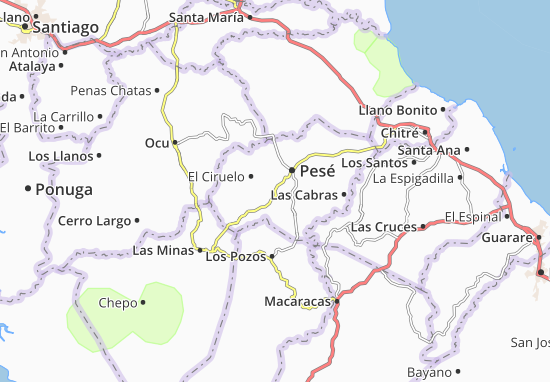 Sabana Grande Map