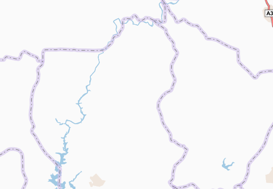 Karte Stadtplan Gbakroukro