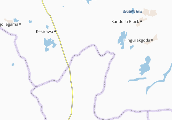 Kaart Plattegrond Kibissa