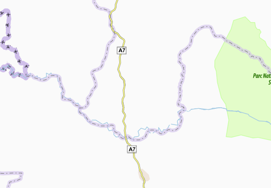 Kaart Plattegrond Amamulo