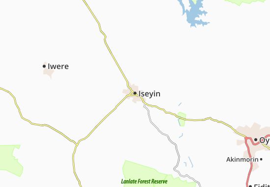 Mapa Iseyin
