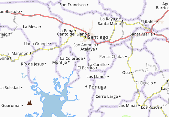 La Colorada Map