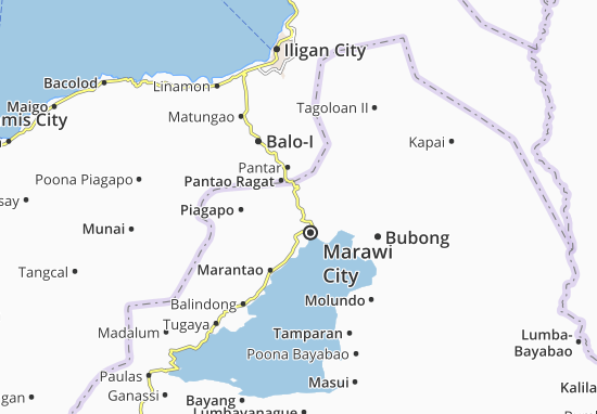 Karte Stadtplan Saguiaran
