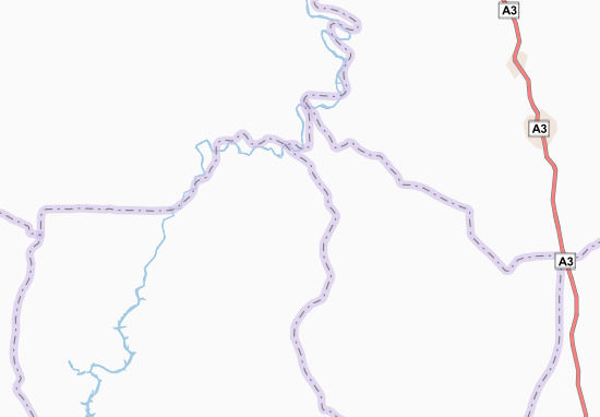 Kaart Plattegrond Messoukro