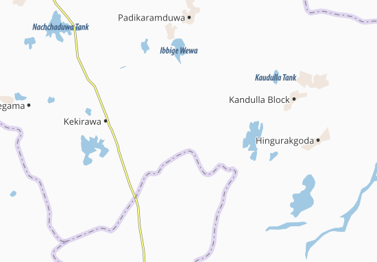 Mapa Habarane