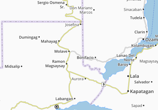 Mapa Tambulig