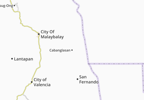 Kaart Plattegrond Cabanglasan