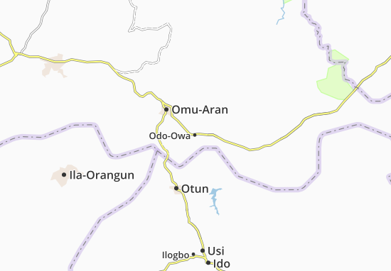 Karte Stadtplan Odo-Owa
