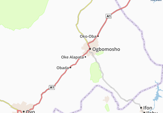 Mapa Owolake