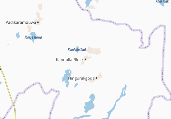 Karte Stadtplan Kandulla Block
