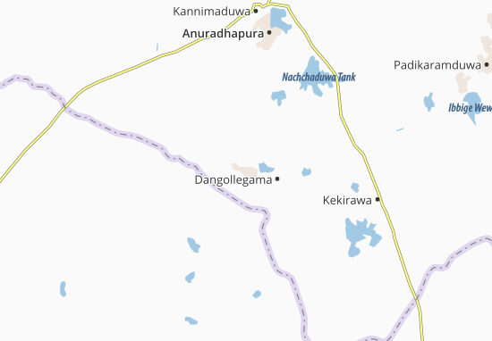 Kaart Plattegrond Pahala Taranagollewa