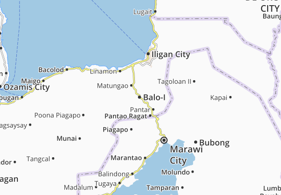 Karte Stadtplan Balo-I