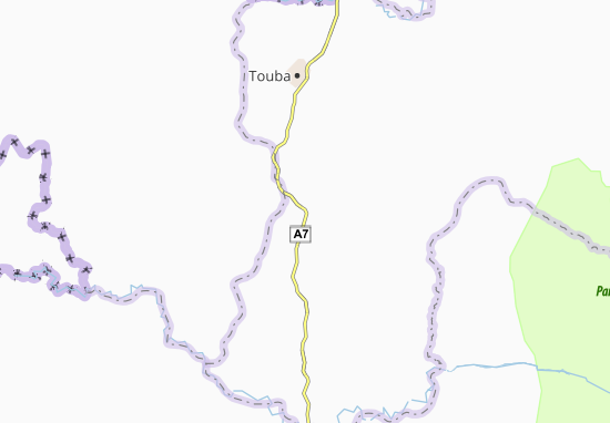 Karte Stadtplan Fouénan