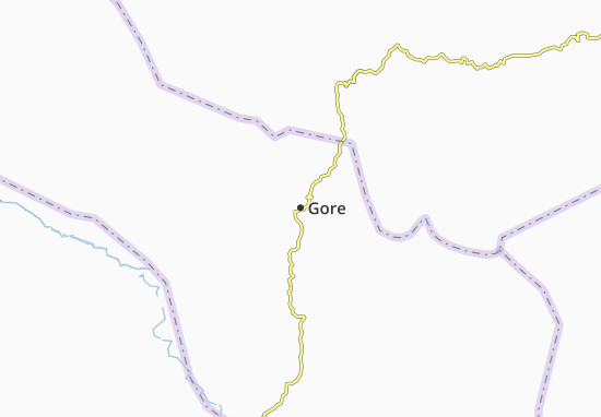 Mapa Gore