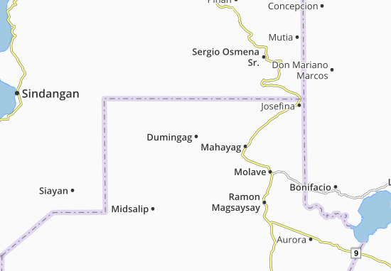 Mapa Dumingag
