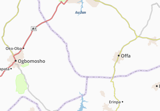 Mapa Aboto-Oja