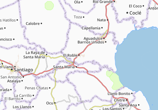 El Roble Map