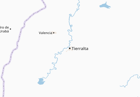 Mapa Tierralta