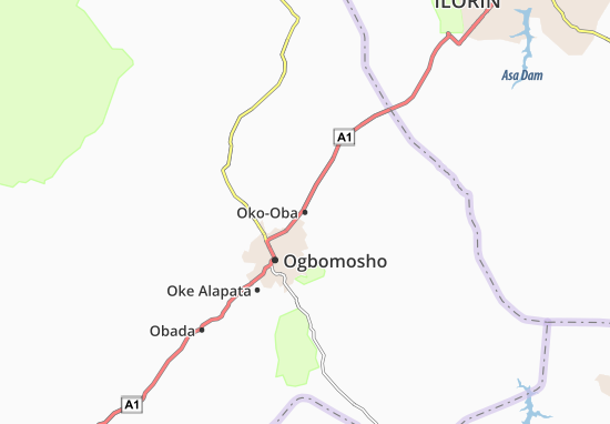 Oko-Oba Map