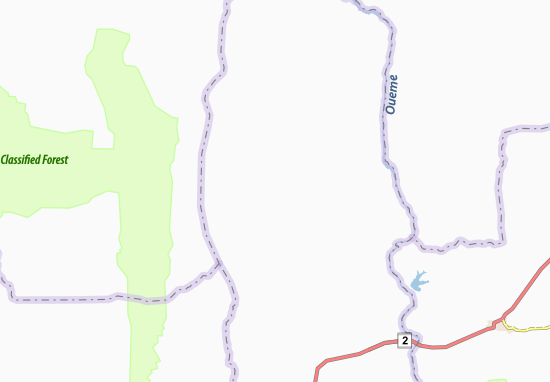 Karte Stadtplan Aklampa