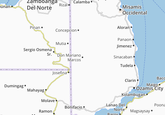 Don Mariano Marcos Map