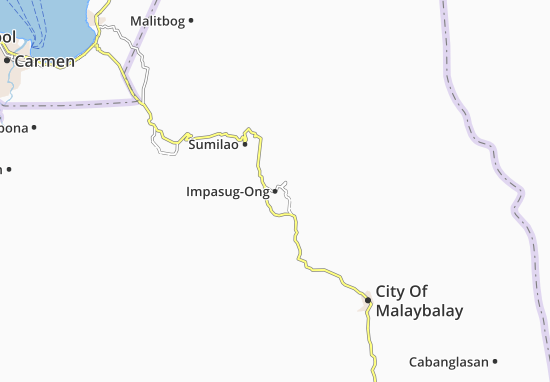 Impasug-Ong Map