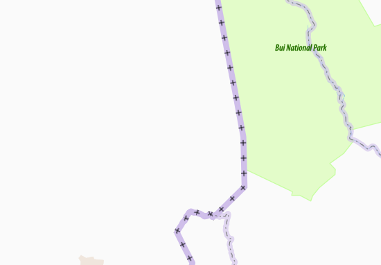 Kaart Plattegrond Débango
