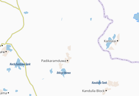 Kaart Plattegrond Dutuwewa Colony