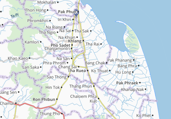 Tha Ruea Map