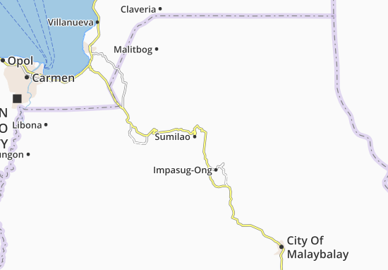 Karte Stadtplan Sumilao