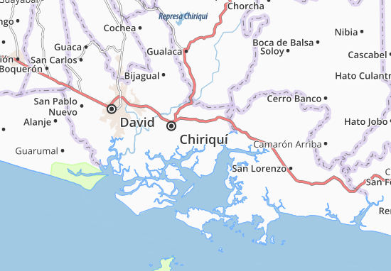 La Chorcha Map