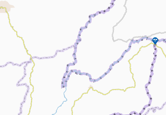 Karte Stadtplan Koniandou