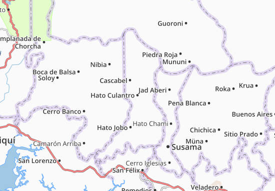 Mapa Hato Culantro