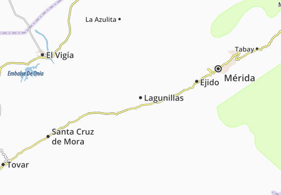 Mapa Lagunillas
