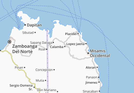 Calamba Map