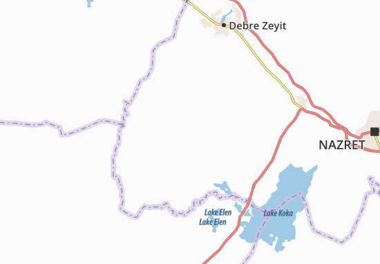 Kaart Plattegrond Adulala