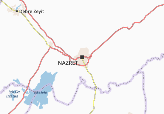 Nazret Map
