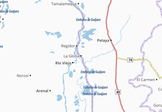 La Gloria Map