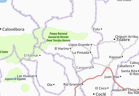 El Harino Map