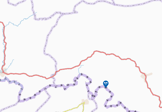 Mapa Bodolazou