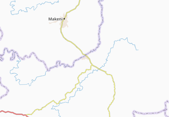 Kaart Plattegrond Magburaka