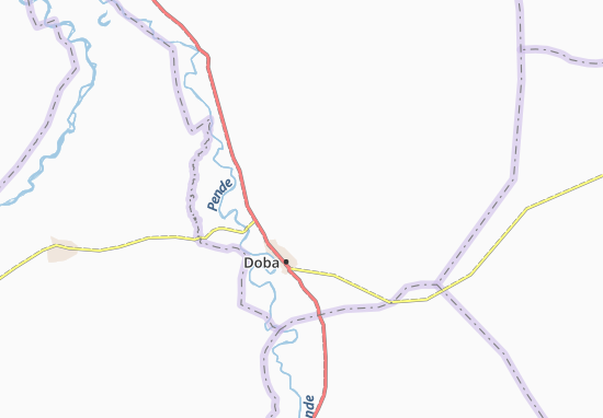 Karte Stadtplan Bedogo-Nanga